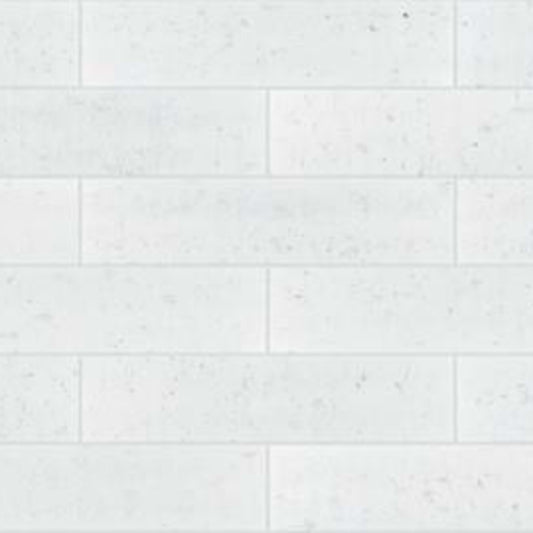 GEOSCAPES BRICK in White Tile