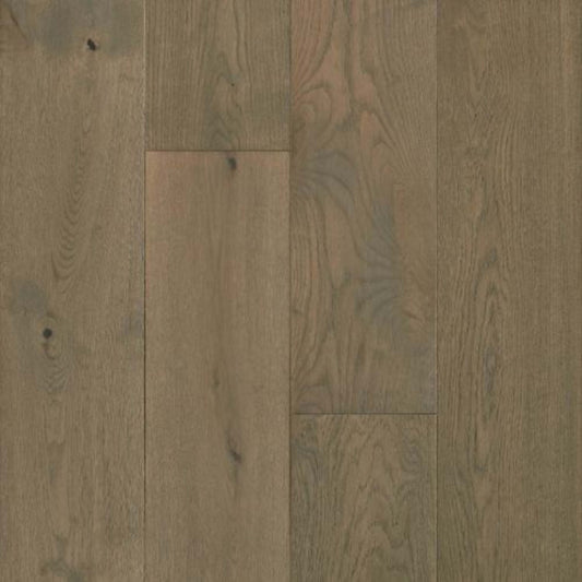 Brushed Impressions White Oak Engineered in Renewed Taupe 9" Hardwood