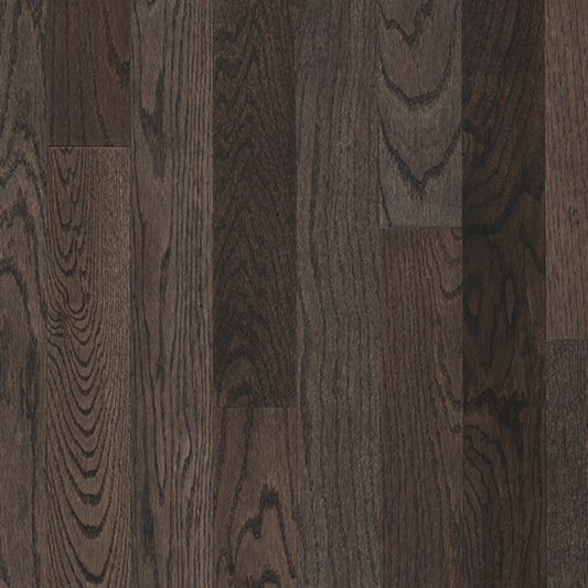 Waltham Red Oak Solid in Pewter 2-1/4" Hardwood