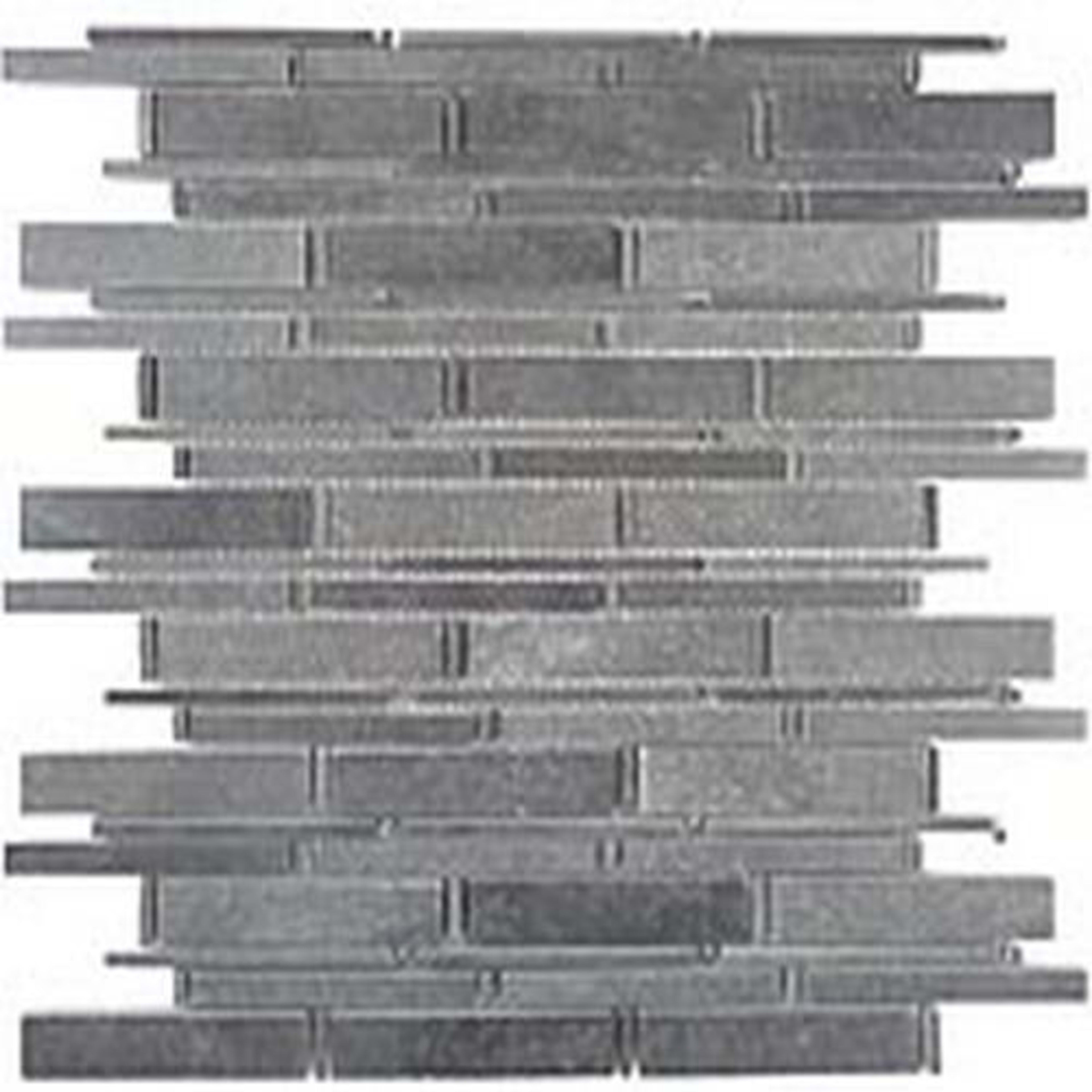 Cascade in Basalt 4"xrandom Bricks Natural Stone