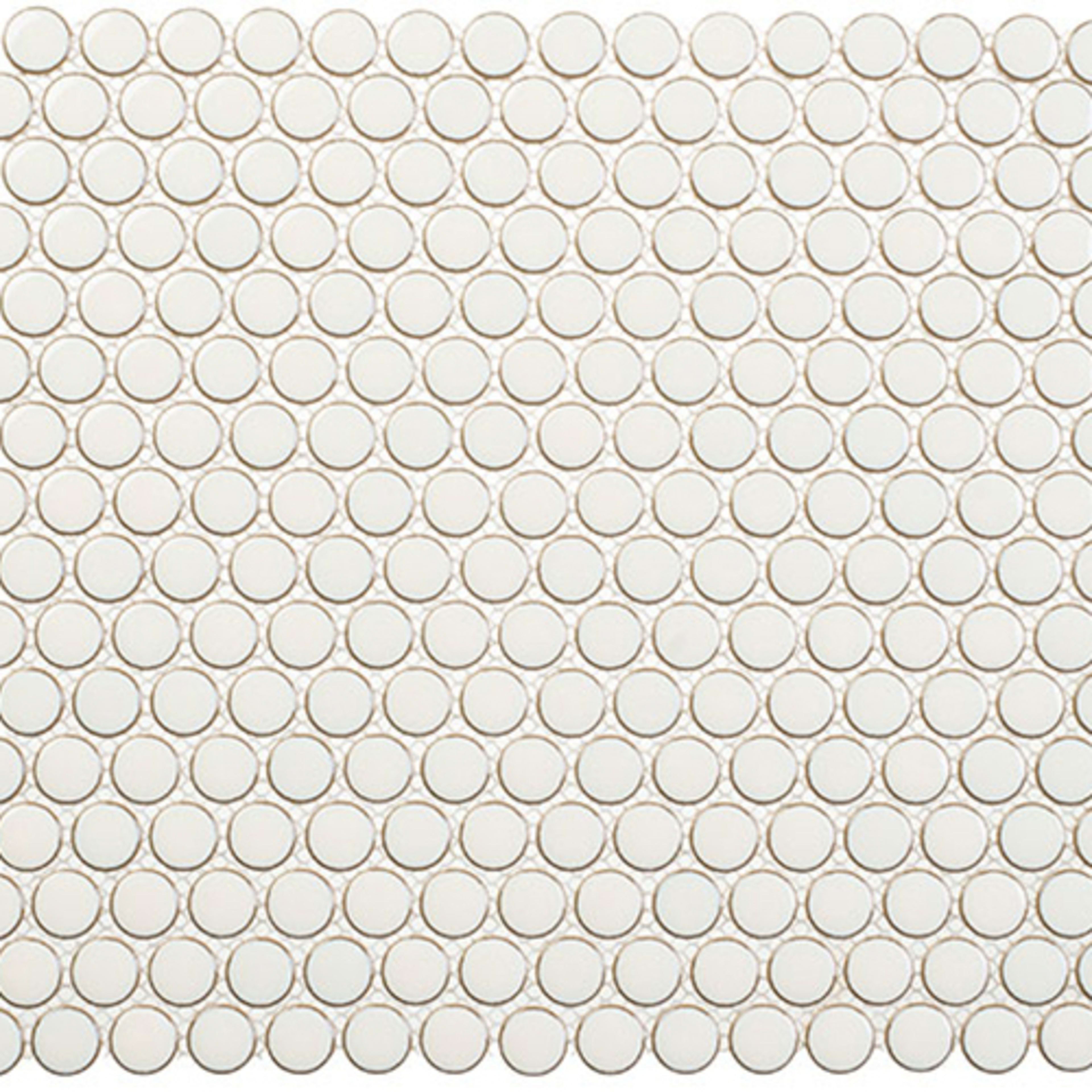 Effortless Collection - Penny Rounds in Relaxation Glass Tile