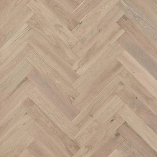 Latitude Collection - Park City Herringbone in Snowcap Hardwood