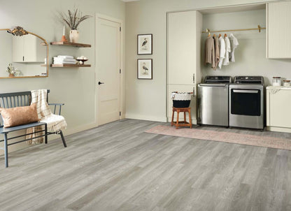 American Personality Pro Pembroke Oak in Silver Surf 6.5 X 48