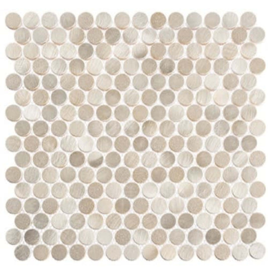 Urban Jungle in Thunderburst 3/4 Penny Round Tile