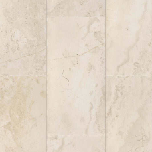 CT PLUS TILE in Classic Travertine Luxury Vinyl