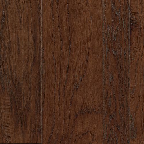 Weathered Portrait in Coffee Hickory Hardwood