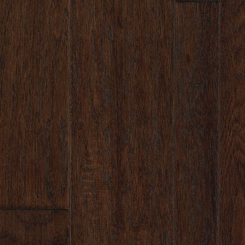 Weathered Portrait in Espresso Hickory Hardwood