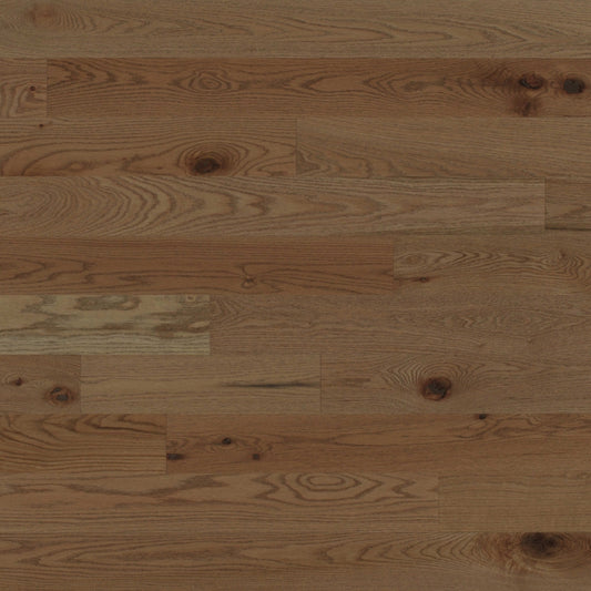 Escape Engineered - Red Oak in Carmel - 5" Hardwood