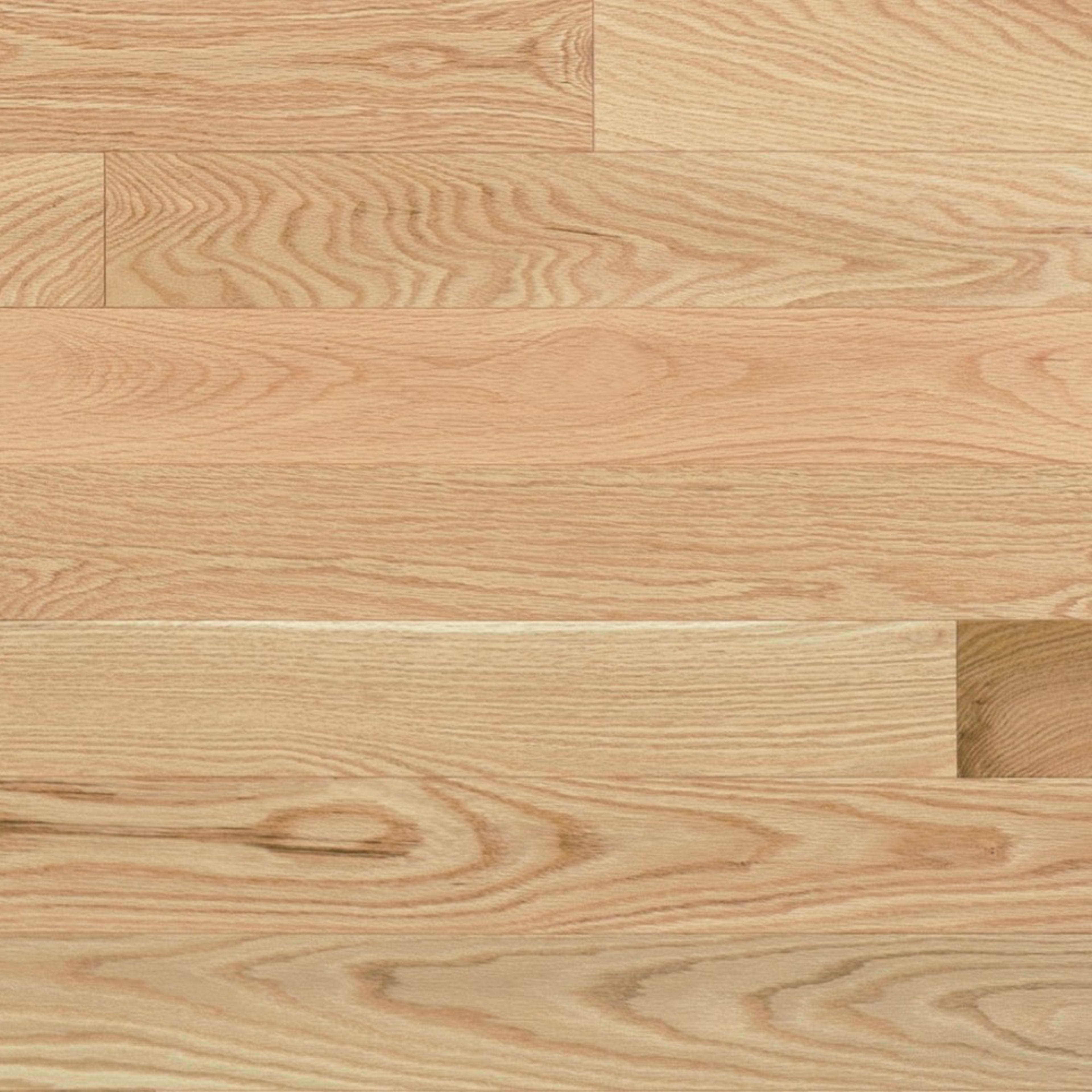 Natural - Duramatt in Red Oak - 3 1/4" Exclusive Brushed Hardwood