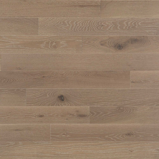 Sweet Memories Engineered - White Oak DuraMatt in Sand Castle - 4 1/4" Brushed Hardwood