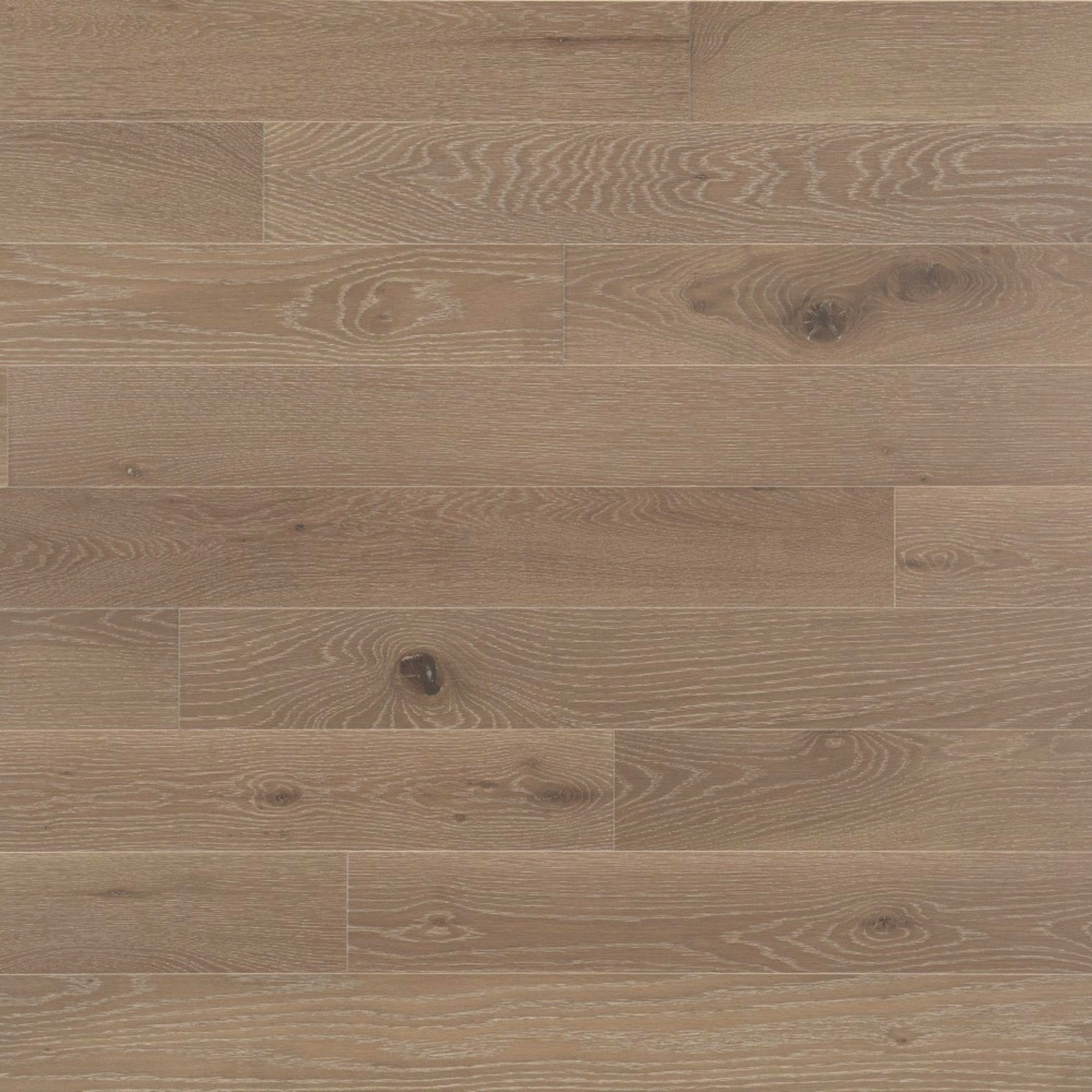 Sweet Memories Engineered - White Oak DuraMatt in Sand Castle - 6 1/2" Brushed Hardwood