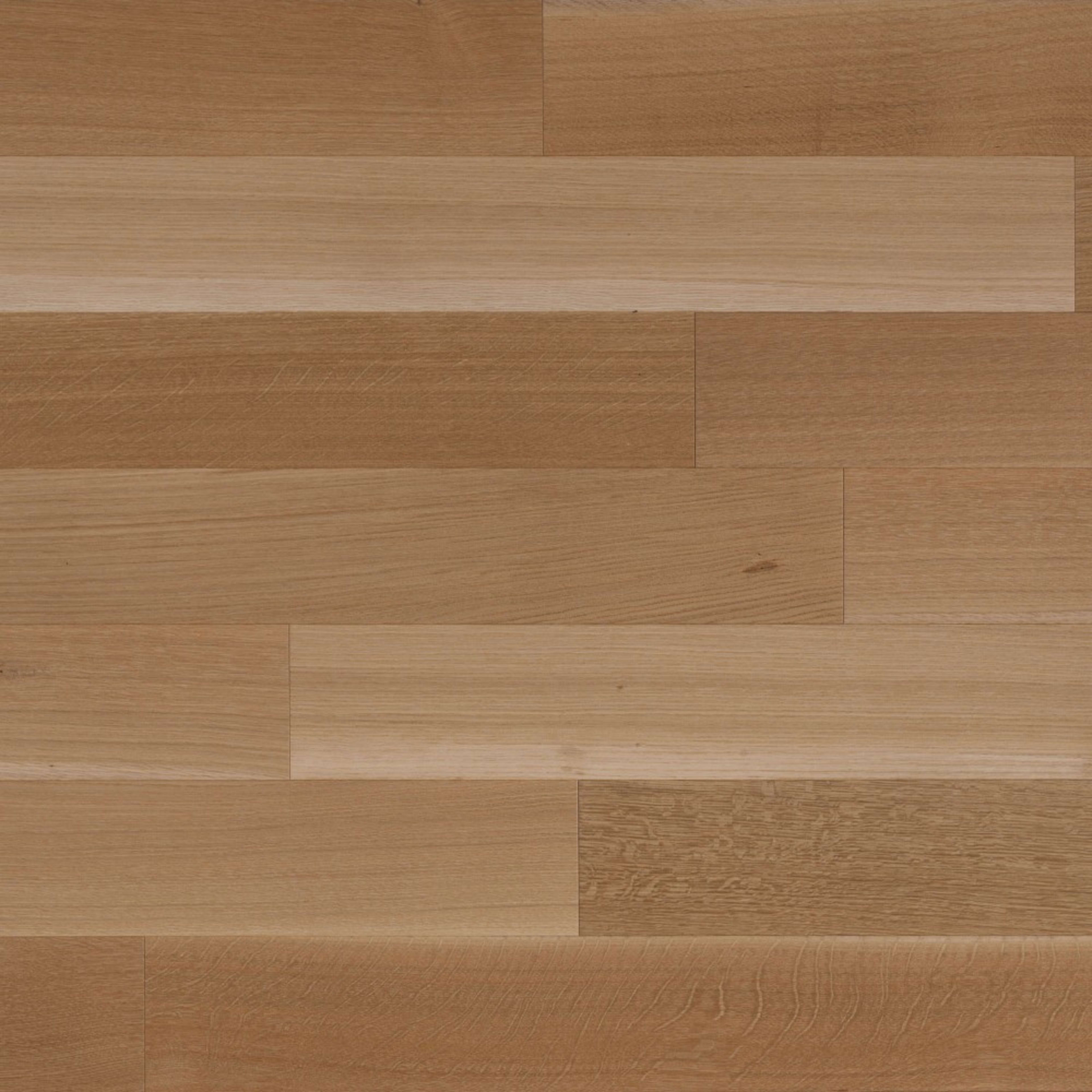 Natural - Duramatt in White Oak - 6 1/2" R&Q Exclusive Brushed Hardwood